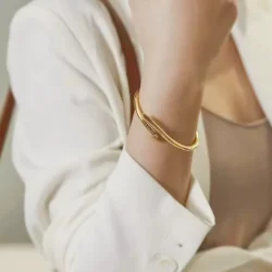 Pulseira Aço Inoxidável Prego Luxuoso - Imagem 2