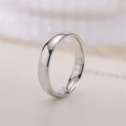 Anel de Aço Inoxidável 4mm Banhado a Ouro 18k - Imagem 6