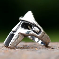 Anel Aço Inoxidável Vintage Magneto - Imagem 2